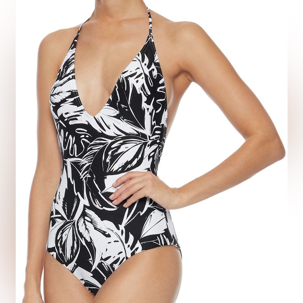 NWOT Onia Nina Halter One Piece Bathing Suit